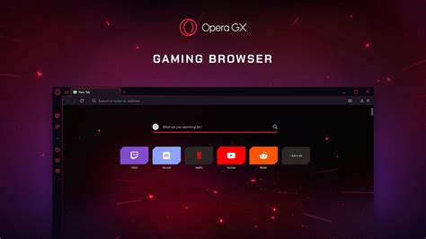 it comes with the some extra fetures like setting a limit to ram and cpu usage so you can run it without taking recources away from the a game you might be running at the same time. . Opera gx download gaming